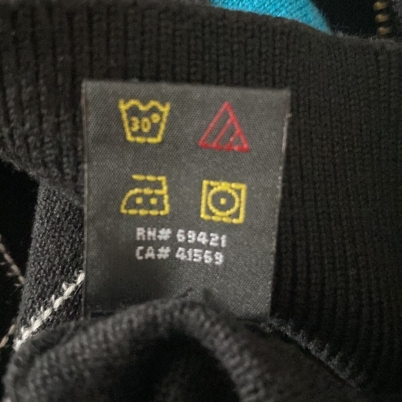 Greg Norman Men's Argyle Quarter Zip Long Sleeve Golf Modal Fabric Sweater - Picture 8 of 8